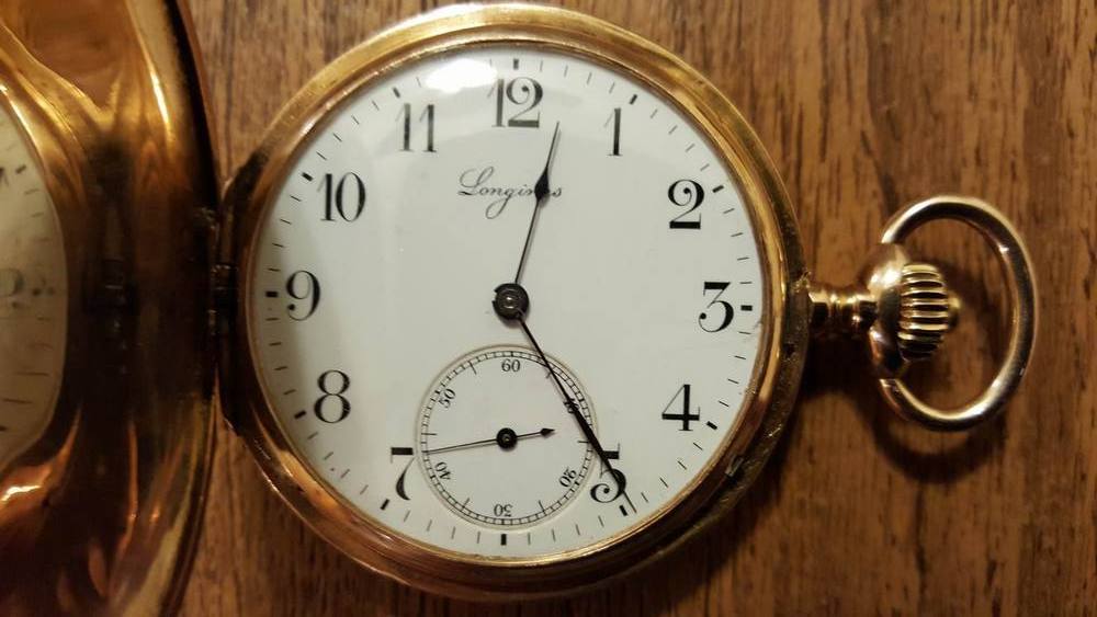 longines pocket watch identifier